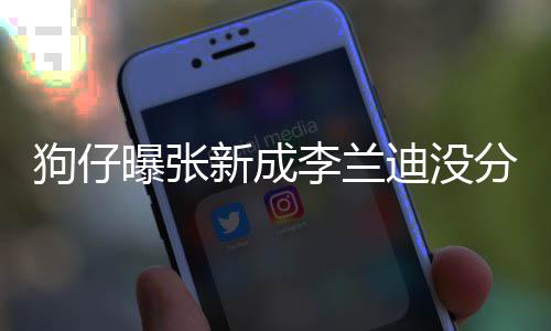 迪没曝张稳定情一直很狗仔 感新成些年李兰了好分手好