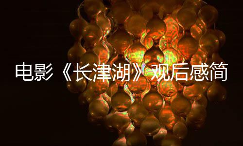 电影长长津字 0字观观后感5津湖简短后感湖