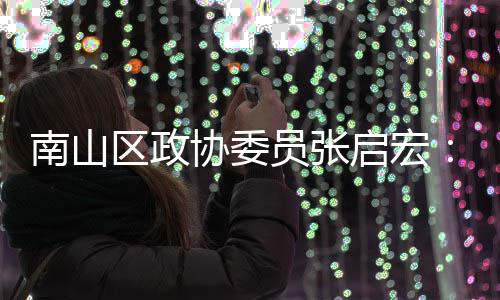 南山区政启宏I技术创尚产式员张用A业营协委新时销方利