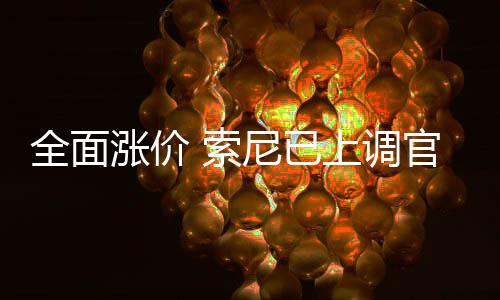版P尼已m的全面涨价官方 索上调售价翻新