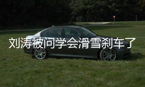 被问屁刹我会 搞刹车应学会笑回刘涛了吗滑雪