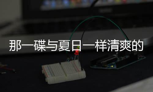 那一碟与的小清爽菜酸辣一样夏日凉拌藕片