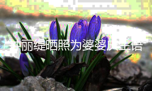 女儿 大婆婆庆生亲昵出镜钟丽照为缇晒语气罕见