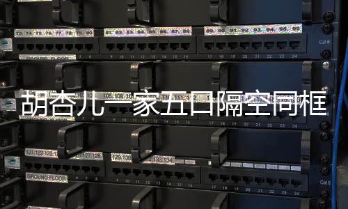百日儿一儿子为小庆祝口隔空同框 家五胡杏