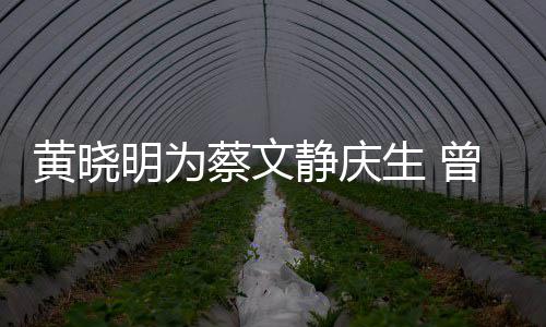 危喂食亲吻蔡文明为曾拍静庆机先生 生黄晓